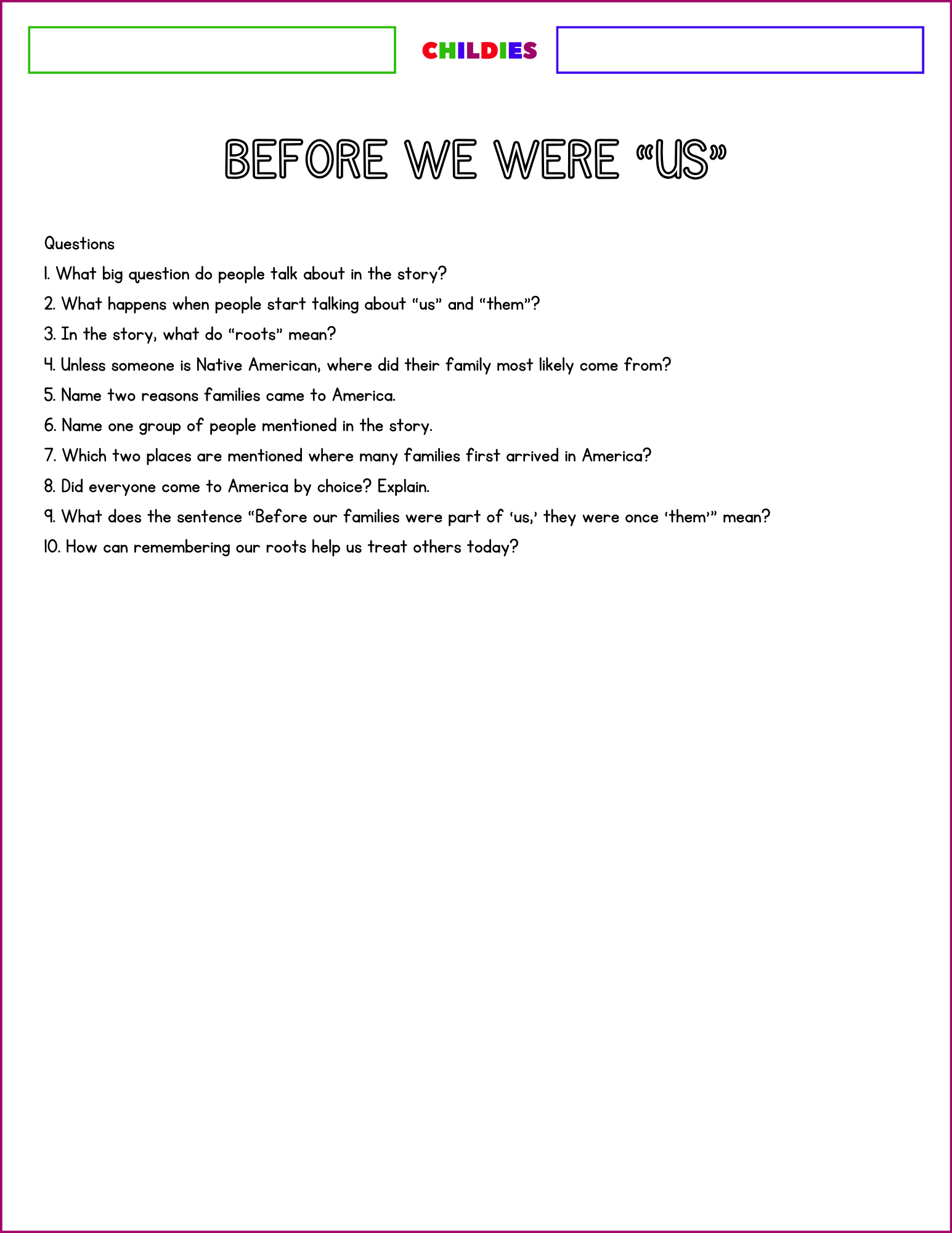 Before We Were "US" - Childies® - Image 6